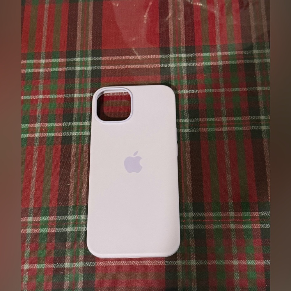 Apple Silicone iPhone Case - Lilac